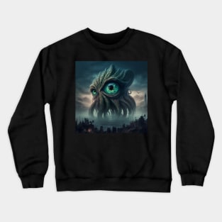 Steampunk Squid Crewneck Sweatshirt